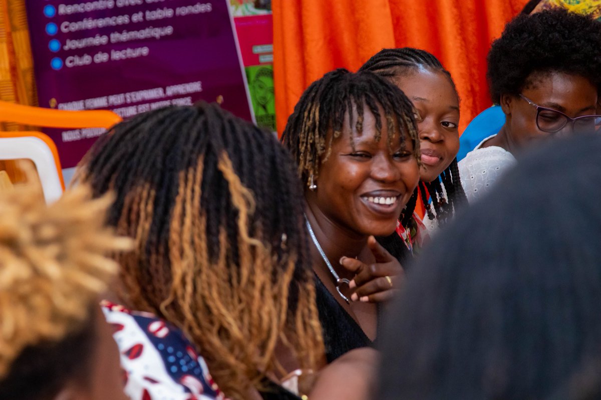 EyalaBlog's tweet photo. Un grand merci à toutes les féministes qui étaient là et qui ont contribué à faire de cet espace un lieu sûr pour nous toutes. 🧡
#Eyala #AfriFemSpaces #CerclesEyala https://t.co/JUs93xPOxW