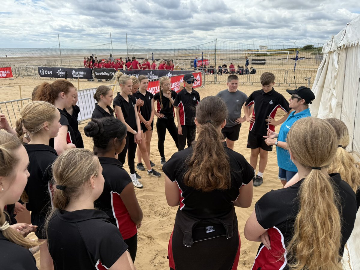 Cottingham High PE (@cotthighpe) on Twitter photo Our Year 9 European Beach Volleyball Volunteers at their training day at Bridlington Beach. Beautiful sunshine and so far, as expected, our students have been a credit to us 🙌🏻😎🏐 Our Year 9 European Beach Volleyball Volunteers at their training day at Bridlington Beach. Beautiful sunshine and so far, as expected, our students have been a credit to us 🙌🏻😎🏐