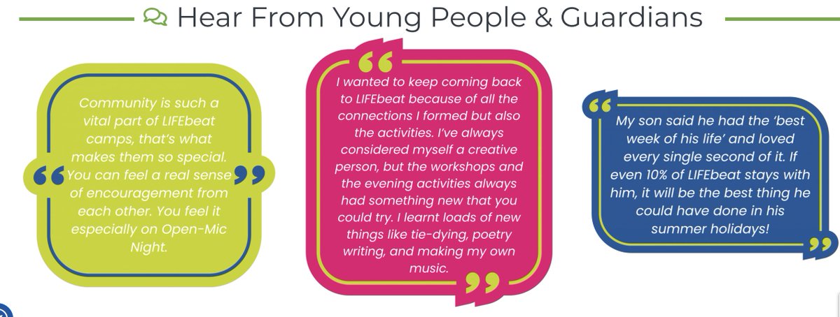 What do our young people and guardians say about LIFEbeat?
