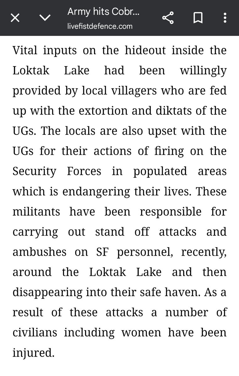 4️⃣<a href="/HMOIndia/">गृहमंत्री कार्यालय, HMO India</a> must initiate a sustained &amp; robust Military Operations on the scale of &amp; modelled after successful campaigns such as Operation Loktak &amp; Summer Storm to sanitize every phumdi &amp; Phumsang of Loktak,if necessary &amp; Neutralize these National Security threats once &amp; for all.