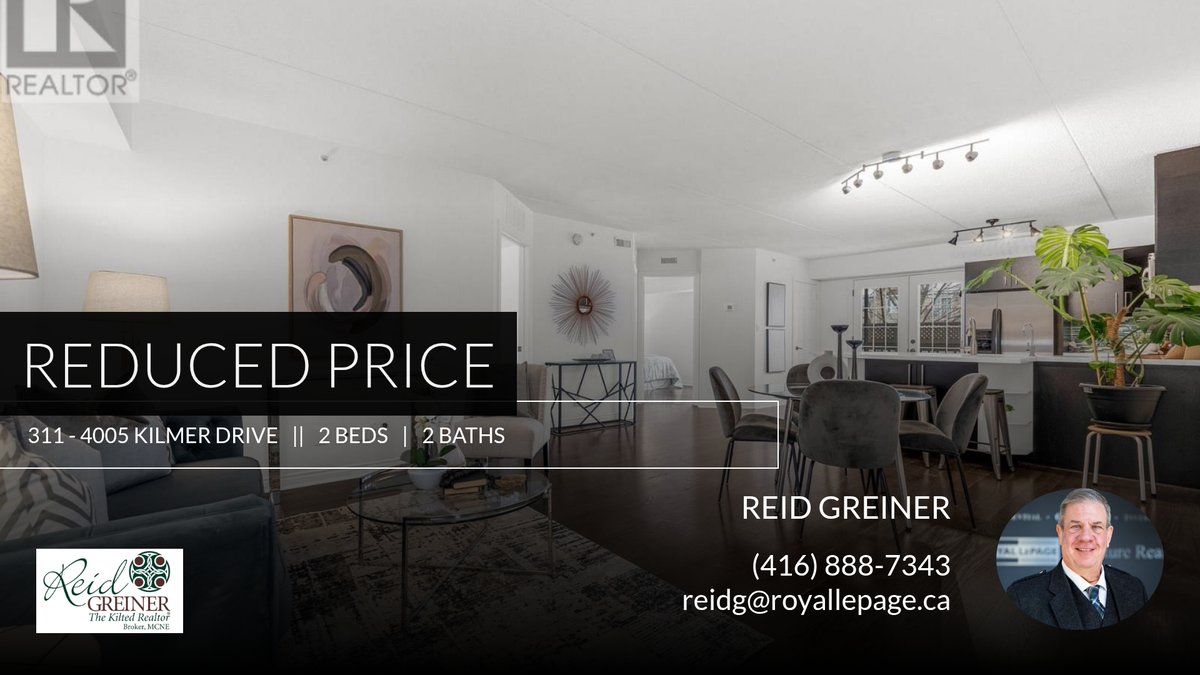 KiltedRealtor's tweet photo. 📍 Reduced Price 📍 This recently reduced home at 311 - 4005 Kilmer Drive in Burlington (tansley) won't last long, so, don't wait to set up a showing! Reach out here or at (416) 888-7343 for more information! https://t.co/vlOnqxG2Eh https://t.co/7rkzL2XA6Y