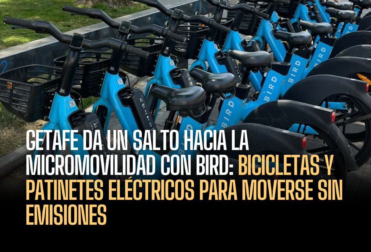 #GETAFE Antonio Relaño, director general de BIRD en España y Portugal, presenta en exclusiva el nuevo servicio que conecta barrios, polígonos y estaciones con una movilidad sostenible, segura y asequible getafecentral.com/2025/06/25/get…