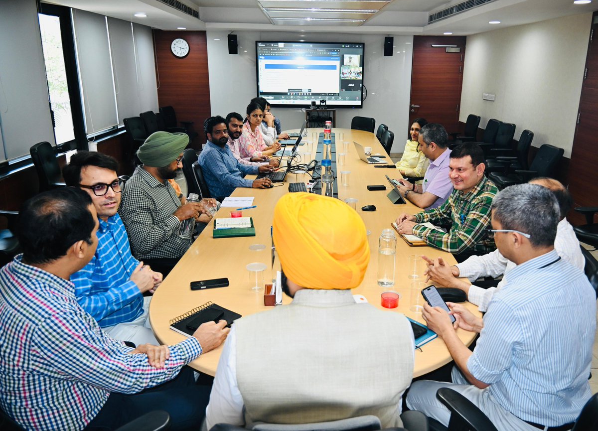 Tarunpreet Singh Sond (@tarunpreetsond) on Twitter photo Congratulations to Punjabโs Industrialists, Businessmen, and Traders. Today, I conducted a review meeting of the Industry Department and Invest Punjab Department, and it felt great. I am proud to share that the promises made by Our Hon. Shri <a href="/ArvindKejriwal/">Arvind Kejriwal</a> ji and Hon. S. Congratulations to Punjabโs Industrialists, Businessmen, and Traders. Today, I conducted a review meeting of the Industry Department and Invest Punjab Department, and it felt great. I am proud to share that the promises made by Our Hon. Shri <a href="/ArvindKejriwal/">Arvind Kejriwal</a> ji and Hon. S.