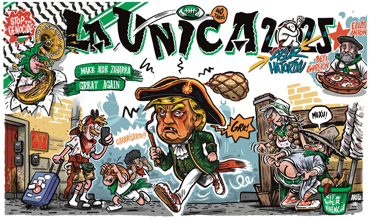 Aurten ere <a href="/launikaelkartea/">Peña La Unica</a> ren SF pankarta egiteko ohorea izan dut.