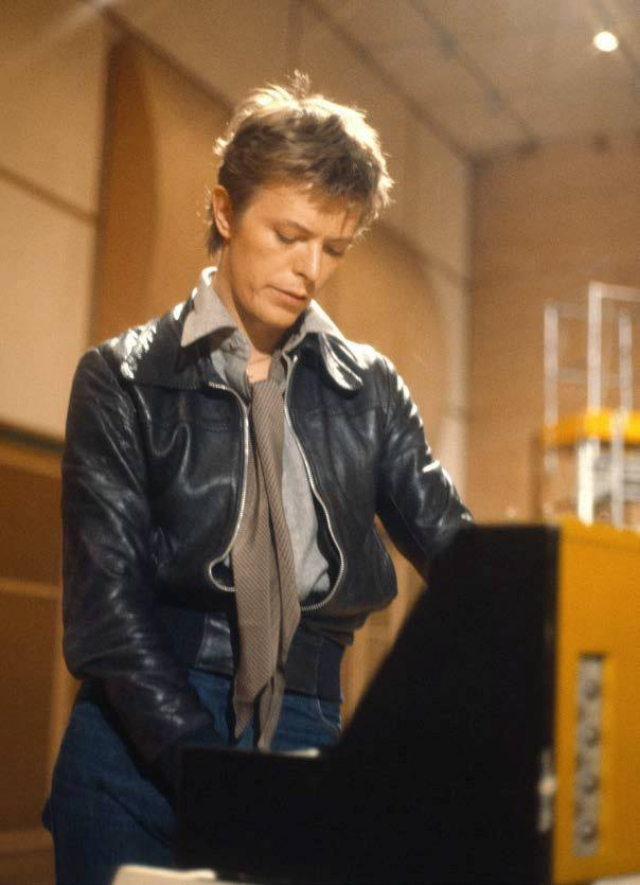 David Bowie, RCA Studio, Rome, Italy, October 8, 1977 by Piero Togni [2]