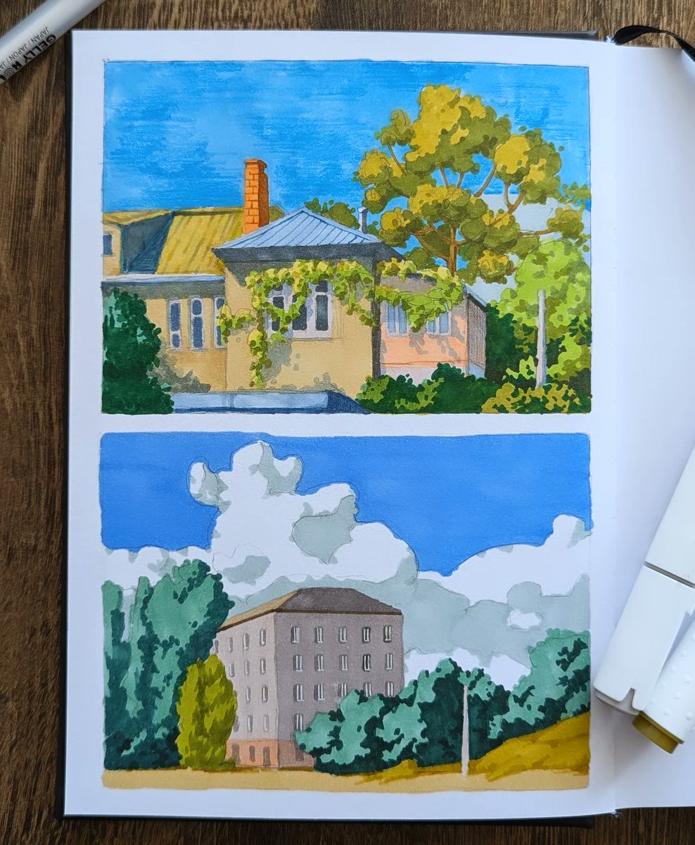 Elen_Ameli_Lin's tweet photo. Summer sketches.
#sketchbook #украрт https://t.co/cQE8FGzAq2