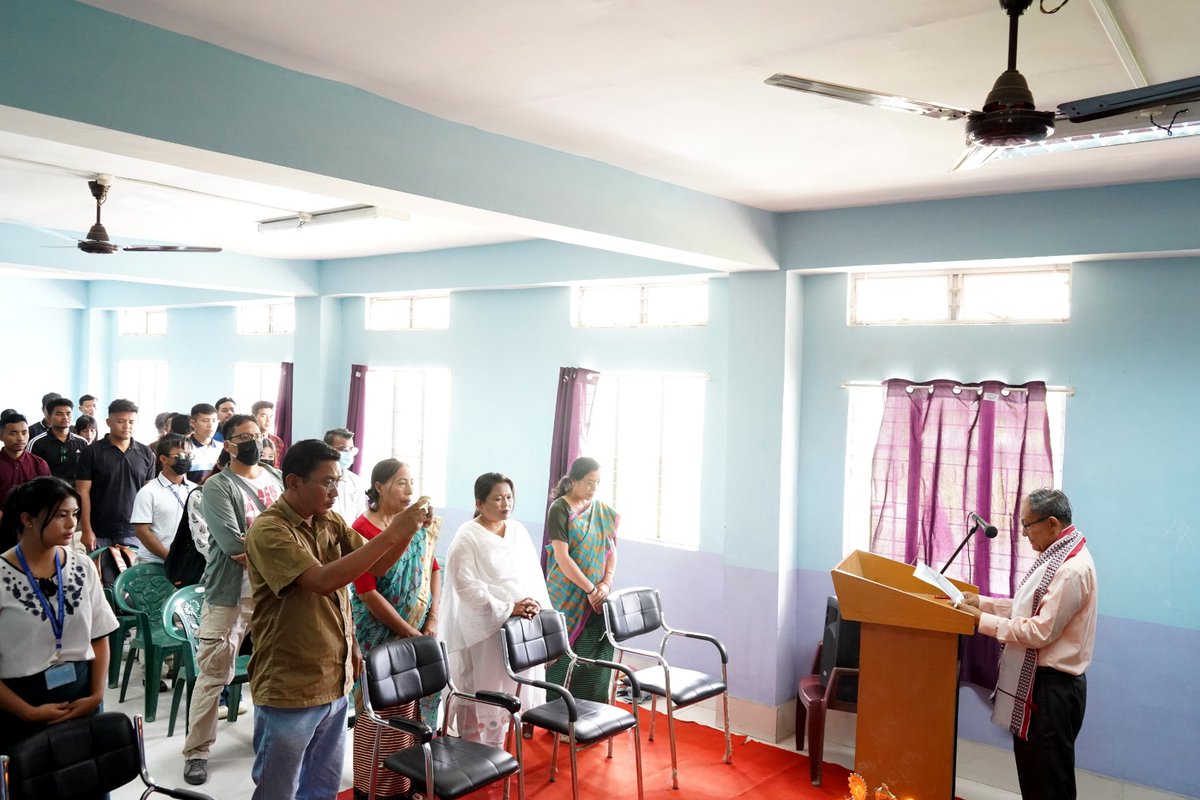 📢 One-Day Awareness Programme on “Mission of Drug-Free Campus” 26-6-2025
🎯 Commemorating International Day Against Drug Abuse 🚩 Under Nasha Mukt Bharat Abhiyaan, Ministry of Social Justice &amp; Empowerment, GoI.
#DrugFreeIndia #NashaMuktBharat #ManipurUniversity #NSS