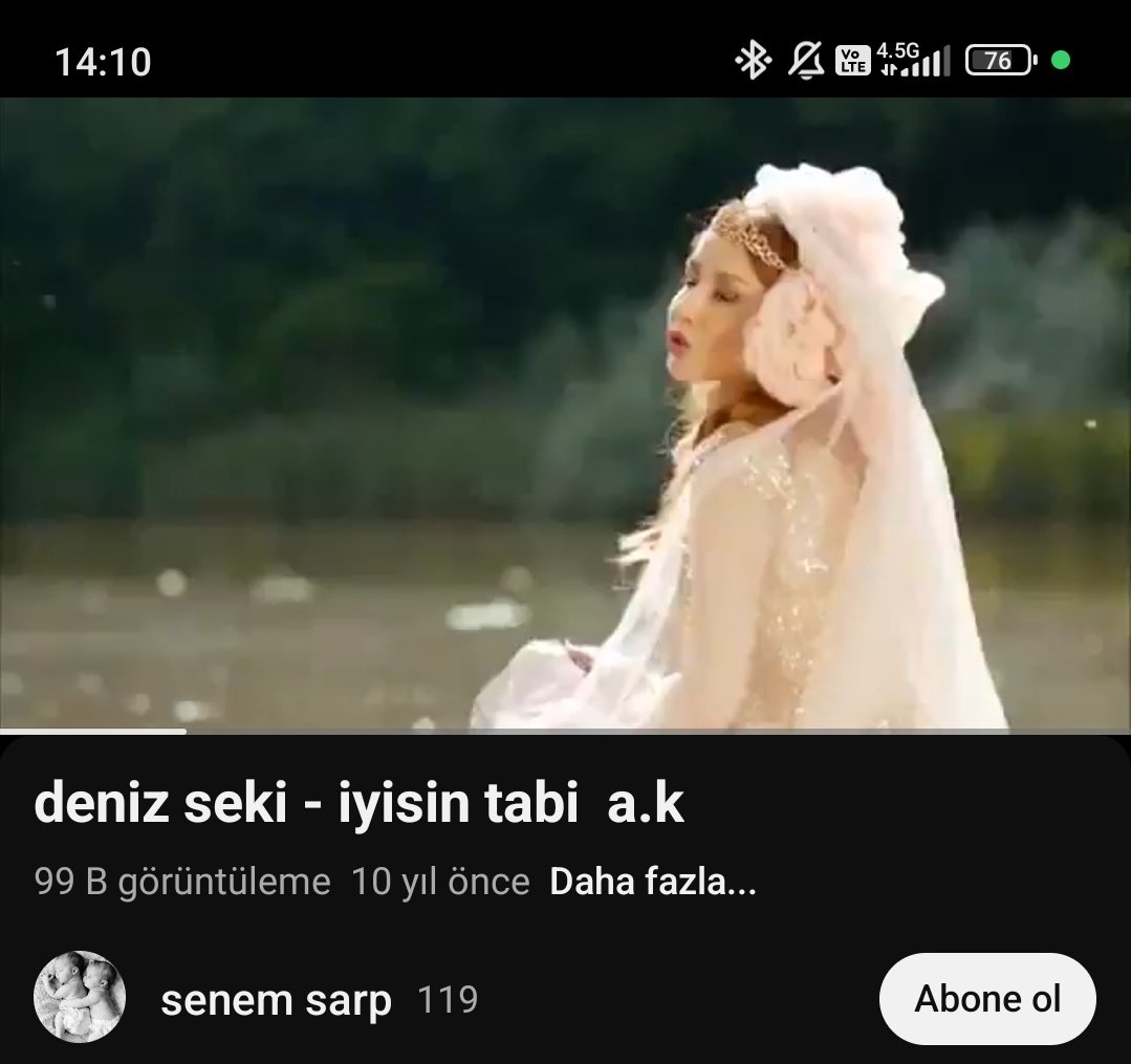 İyi ki bi şarkı dinleyelim dedik a.k