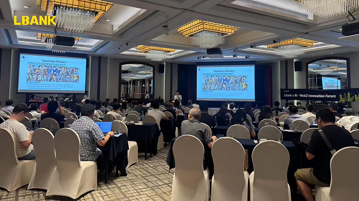 LBankLabs's tweet image. 🌟 The LBank x AI·Web3 Innovation Forum wrapped up successfully in Hong Kong!
⛓️From cutting-edge projects to top-tier media, builders, and OG communities, it wasn’t just talk about the future, it was about building it together.
💛Big thanks to all the co-creators who joined us…