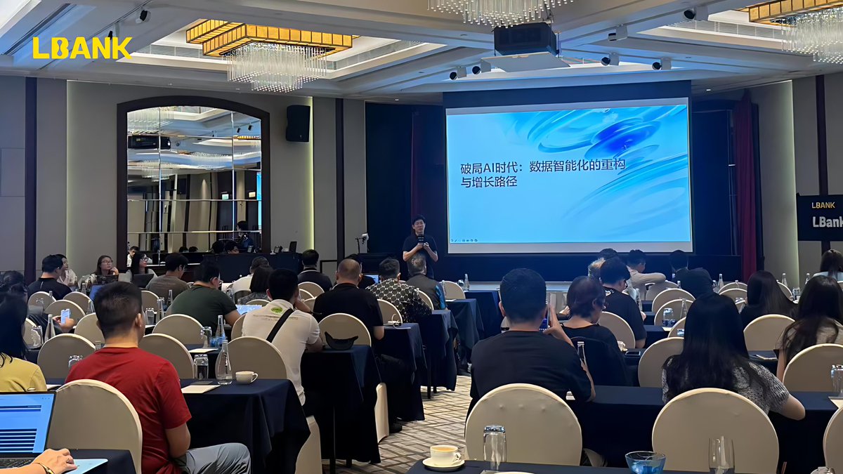 LBankLabs's tweet image. 🌟 The LBank x AI·Web3 Innovation Forum wrapped up successfully in Hong Kong!
⛓️From cutting-edge projects to top-tier media, builders, and OG communities, it wasn’t just talk about the future, it was about building it together.
💛Big thanks to all the co-creators who joined us…