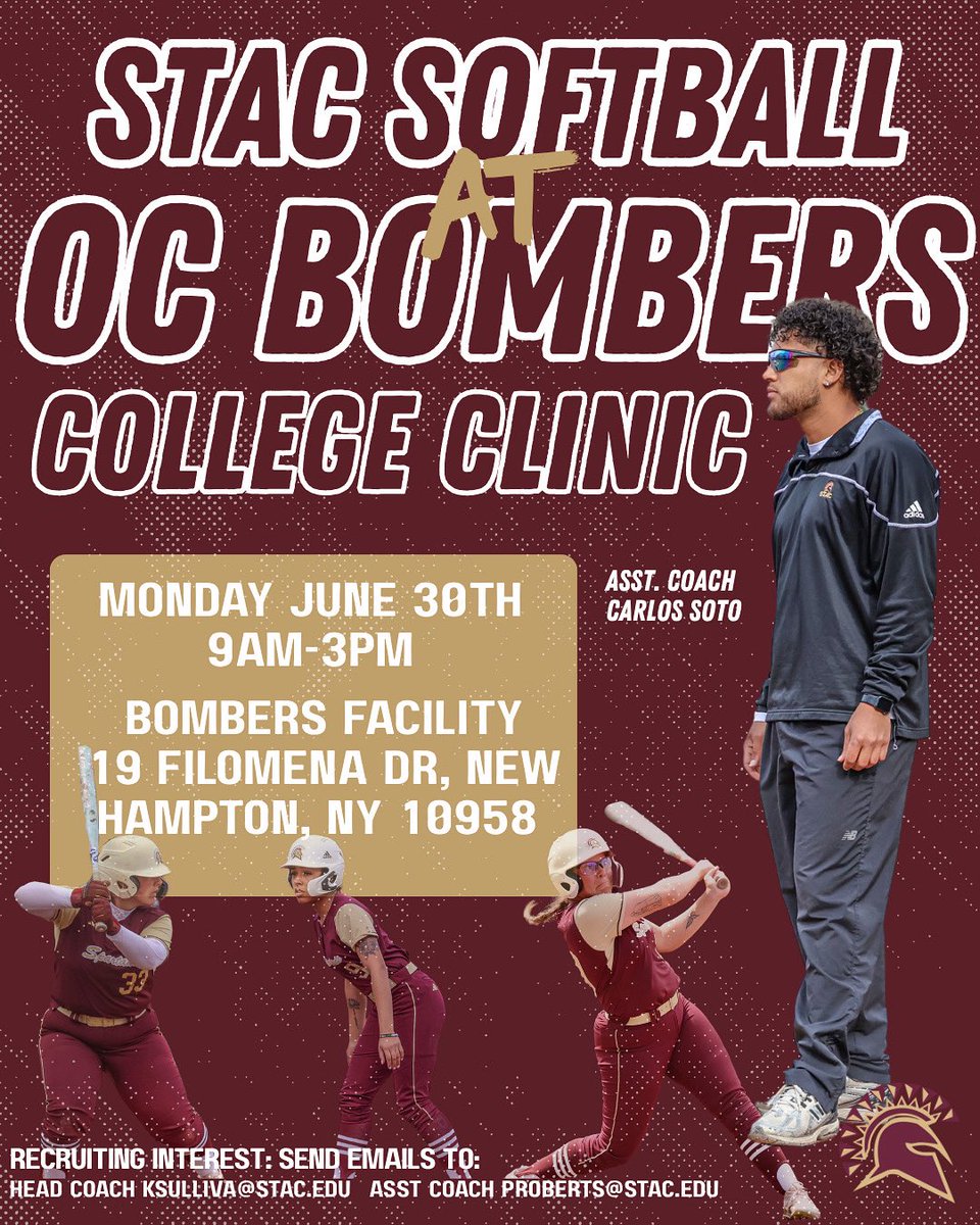 STAC Softball (@stacsoftball) on Twitter photo STAC coaching looking for future Spartans!  
#STACemUP STAC coaching looking for future Spartans!  
#STACemUP