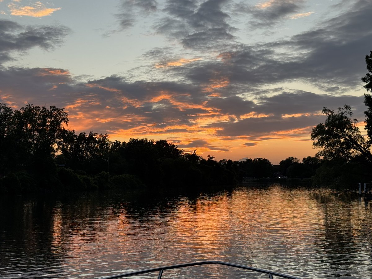 Buffalo has the best sunsets…200 year Anniversary of the Erie Canal.