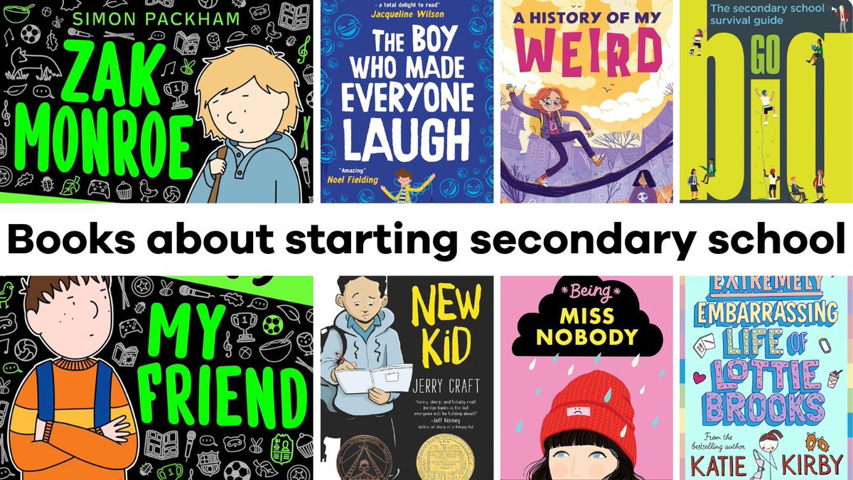 BookTrust (@booktrust) on Twitter photo The move to secondary school can be a really exciting time - but a bit nervewracking too.
Books can help children to process these emotions, so we asked Zak Monroe is (Not) My Friend author Simon Packham to recommend some to try:
booktrust.org.uk/book-recommend… <a href="/baldambitions/">Simon Packham</a> The move to secondary school can be a really exciting time - but a bit nervewracking too.
Books can help children to process these emotions, so we asked Zak Monroe is (Not) My Friend author Simon Packham to recommend some to try:
booktrust.org.uk/book-recommend… <a href="/baldambitions/">Simon Packham</a>