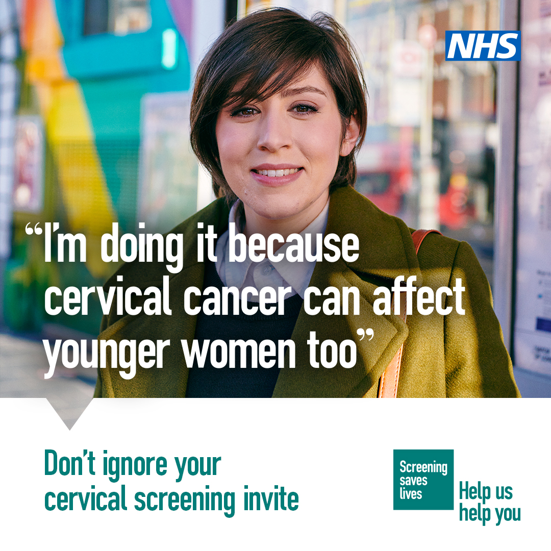 SHS4Newcastle's tweet image. Cervical screening saves lives
Cervical cancer is one of the most preventable cancers
Don't ignore your cervical screening invite, phone your GP practice to book an appointment
For more info visit nhs.uk/cervicalscreen…
#CervicalScreeningAwarenessWeek
@Solutions4H @NewcastleCC