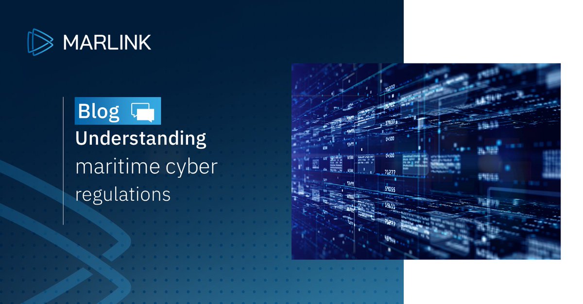 Marlink_News's tweet image. From IMO’s new insider threat toolkit to the IACS UR E26 &amp;amp;  UR E27 requirements, the regulatory landscape is shifting to demand greater transparency, preparedness &amp;amp; resilience from shipowners &amp;amp; operators.  Learn more in our latest blog: bit.ly/4erOpEW 
#CyberRegulation