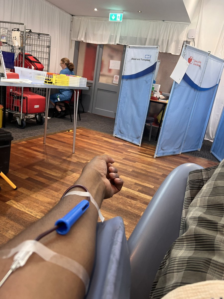 David Monteith (@davidmonteith) on Twitter photo Blood levels in the UK are dangerously low so Iāve finally after years of meaning to get round to it decided to do my bit.
Thanks to <a href="/ChrisBinnie9/">Chris Binnie</a> for inadvertently kicking my ass into gear.Hope this does the same for someone else
#donateblood Blood levels in the UK are dangerously low so Iāve finally after years of meaning to get round to it decided to do my bit.
Thanks to <a href="/ChrisBinnie9/">Chris Binnie</a> for inadvertently kicking my ass into gear.Hope this does the same for someone else
#donateblood