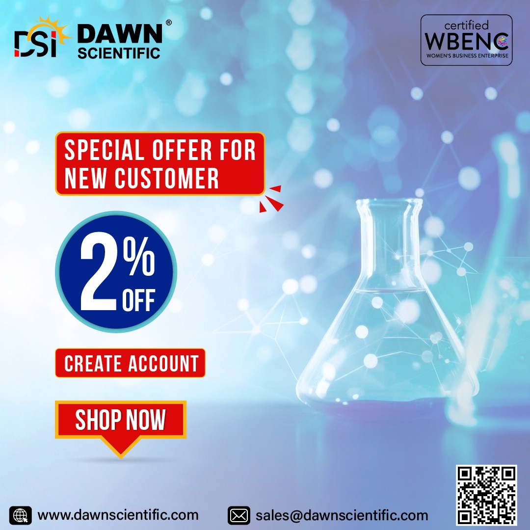 scientific_dawn's tweet image. Create your account and open the door to 2% OFF. Welcome on Dawn Scientific!

🔗 dawnscientific.com

#LabConsumables #LabSafety #Biotech 
#DawnScientific #newjersey #scientific 
#offer #offonchemical