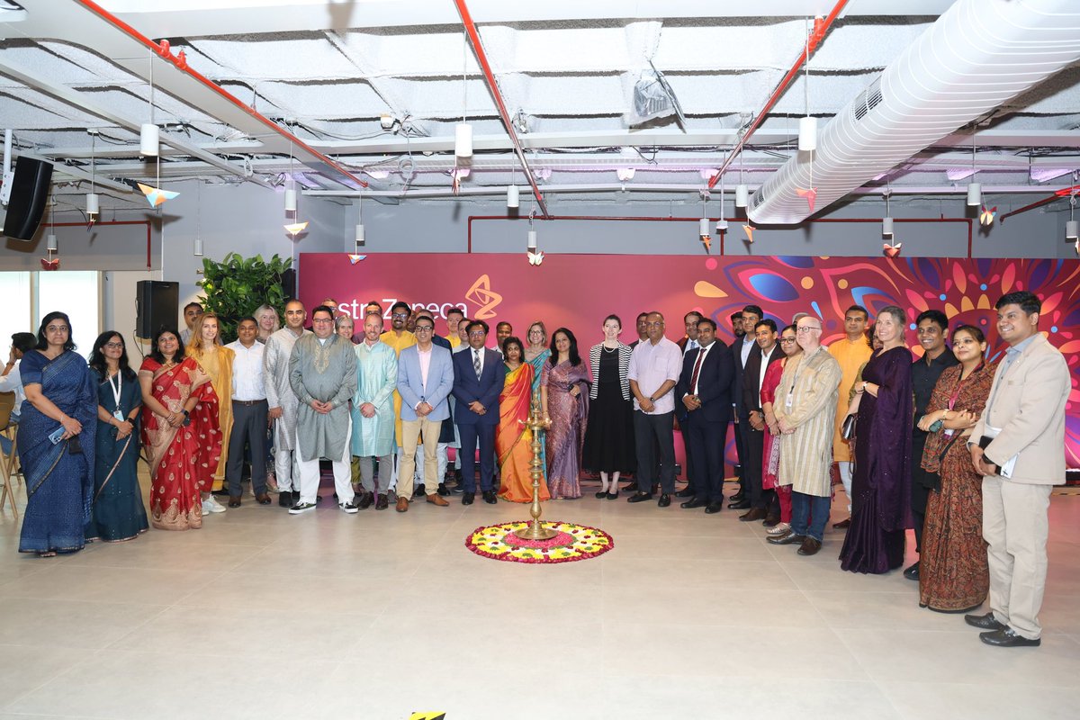 Lindy Cameron (@lindy_cameron) on Twitter photo Congratulations to <a href="/AstraZeneca/">AstraZeneca</a> on 45 years of presence in India. It was a pleasure to inaugurate their new global hub in Bengaluru.
The UK - India partnership holds enormous potential to deepen bilateral trade and investment, particularly in high-growth sectors like life Congratulations to <a href="/AstraZeneca/">AstraZeneca</a> on 45 years of presence in India. It was a pleasure to inaugurate their new global hub in Bengaluru.
The UK - India partnership holds enormous potential to deepen bilateral trade and investment, particularly in high-growth sectors like life