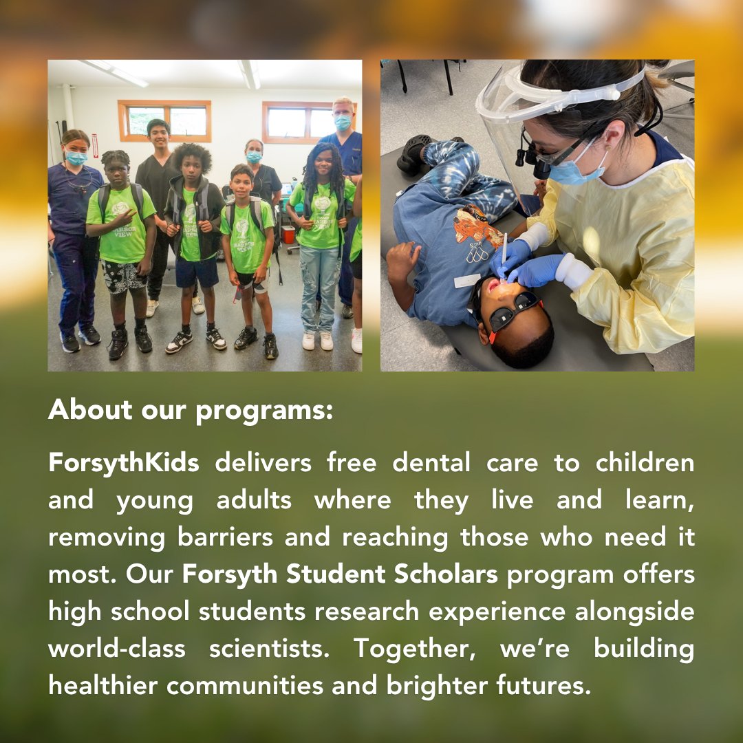 ForsythResearch's tweet image. Our Networking and Golf Fundraiser is on July 21st! Spend the day enjoying golf, connecting with leaders in oral health, and supporting our research and community initiatives.
Register by July 11: trellis.org/afigolffundrai…
Special thanks to sponsors @jll_usa and OraBio.