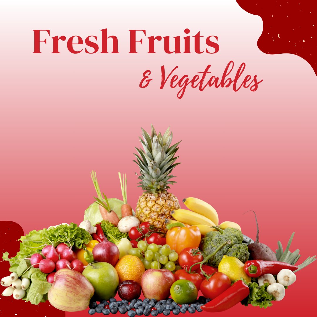 June is National Fresh Fruit &amp; Vegetable Month!
Celebrate the season by filling your plate with color!
✅ 2 cups of fruit/day
✅ 2½ cups of veggies/day
(Fresh, frozen, canned, dried—it all counts!)

#FruitAndVeggieMonth #HealthyEating #EatTheRainbow #LifesEssential8