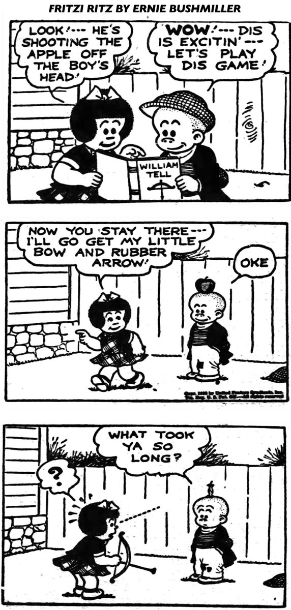 Fritzi Ritz By Ernie Bushmiller 
September 05,1938