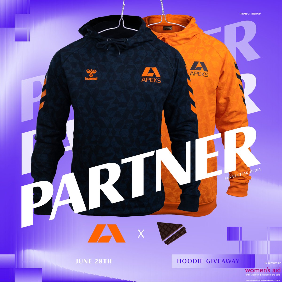 Burnt Steak Media (@burntsteakmedia) on Twitter photo The penultimate partner to our Broadcast.
A team from the beautiful 🇳🇴 with a VCT story like no other; from falling at the last hurdle to rising to the top!
Contributing a whopping 10 hoodies to 10 lucky donators:
Let's all welcome <a href="/ApeksValorant/">Apeks VALORANT</a> to #RookRoyale The penultimate partner to our Broadcast.
A team from the beautiful 🇳🇴 with a VCT story like no other; from falling at the last hurdle to rising to the top!
Contributing a whopping 10 hoodies to 10 lucky donators:
Let's all welcome <a href="/ApeksValorant/">Apeks VALORANT</a> to #RookRoyale