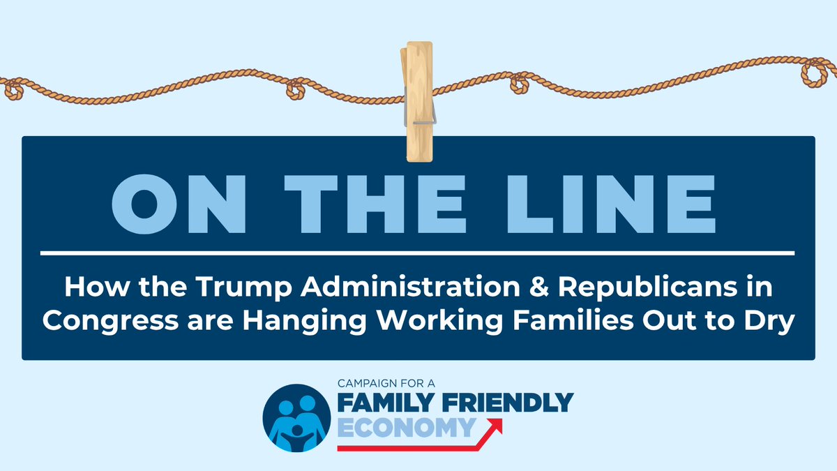 FamFriendlyEcon's tweet image. ✨NEW STORYBOOK✨
On The Line shares stories of Americans to emphasize how the Trump admin & Republicans in Congress are hanging families out to dry by ushering in an extreme agenda that would rip away health care & other critical support systems.
familyfriendlyeconomy.org/news_stories/s…