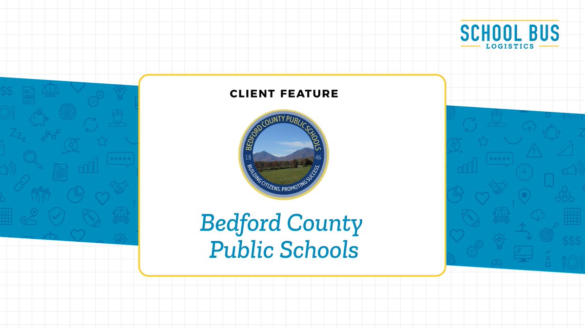 SchBusLogistics's tweet image. New district on board! We're working with Bedford County Public Schools to support their transportation operations — from route analysis to department-wide efficiency. Helping districts build smarter systems, one stop at a time. @bcps_education #schoolbusrouting
