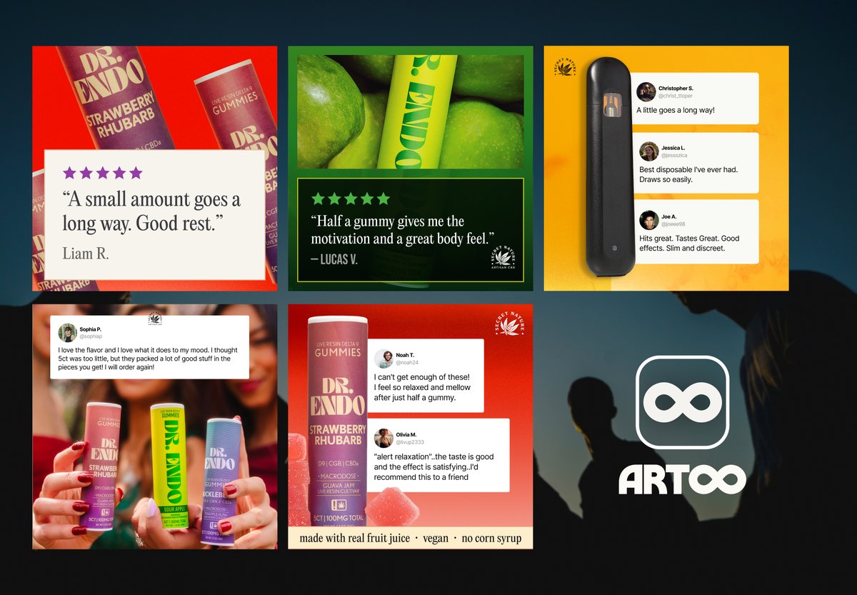 Some clean, vibrant social proof statics for a client 💨

Which one do you guys like best?