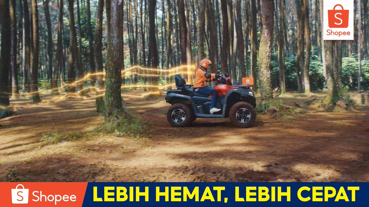 keren banget nih abang kurir nya sat set kek panah keluar dari busurnya buset dah 🤪 
#DiShopeeLebihHematLebihCepat shopee.co.id/m/lebih-hemat-…