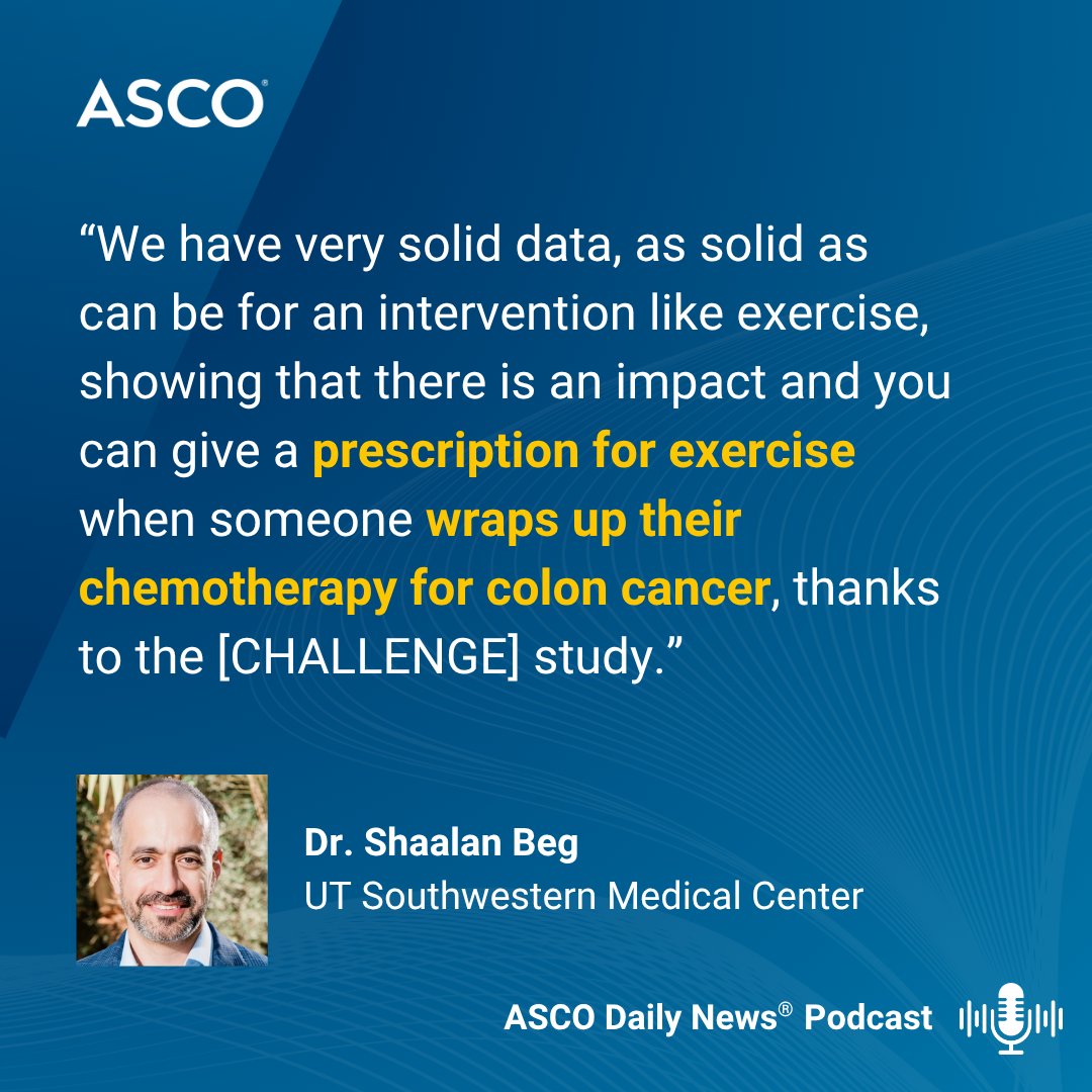 ASCO's tweet image. 🎙️ @shaalanbeg and @KristenCiombor of @VUMC highlight practice-changing abstracts across GI cancers from #ASCO25 on the #ASCODailyNews Podcast: bit.ly/3ZNXK3H 

#gicsm #OncTwitter