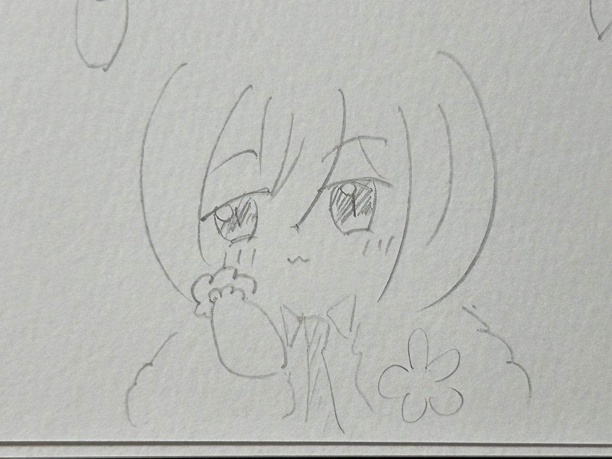 kyorokyoro_4mm's tweet photo. 普段絵を描かない人間の、ラクガキ悠花先輩 https://t.co/0HpEz3J0G6
