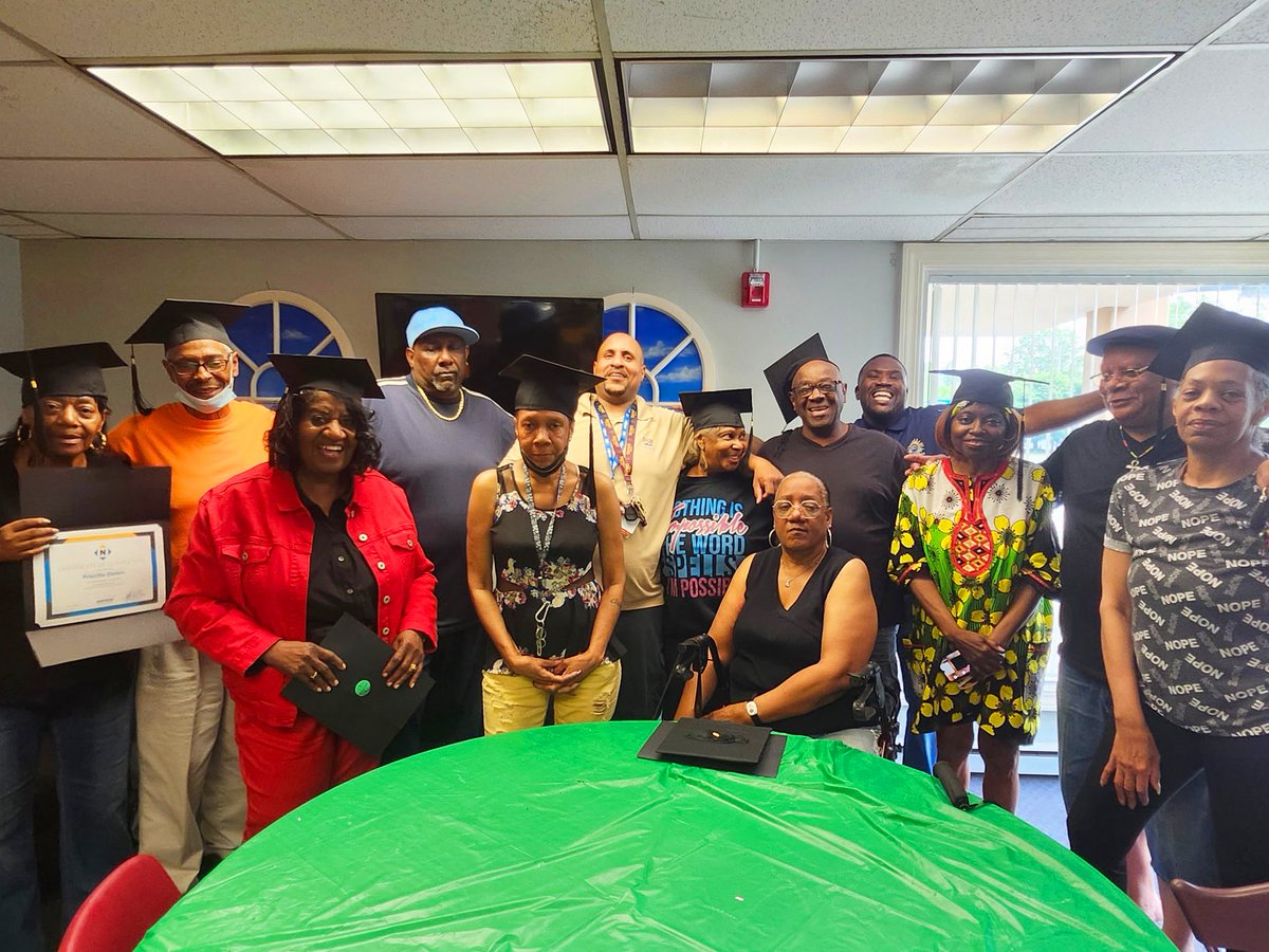 Huge congrats to the 17 graduates of our Computer Basics Class from Mount Auburn &amp; LaRonde! 🎉 They're ready to navigate the digital world. CMHA makes tech accessible with affordable internet, devices, &amp; education. Boost your skills! Call 216.478.9993 to learn more. 💻