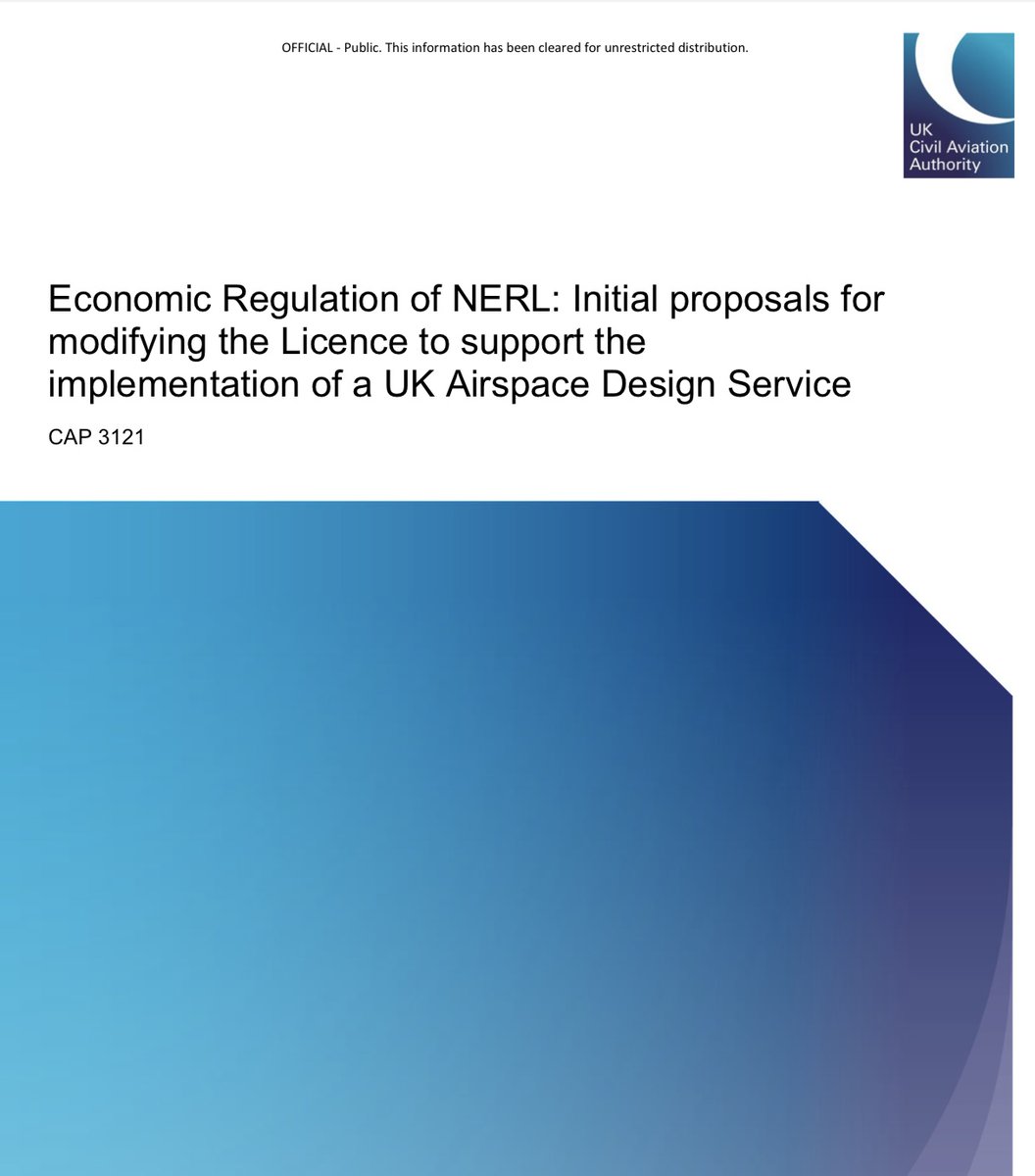 📢The <a href="/UK_CAA/">UK Civil Aviation Authority</a>’s CAP 3121 proposes licensing NERL to lead a unified UK Airspace Design Service, starting with London. 🔹Faster airspace change🔹Transparent funding🔹Robust governance. 
Read the report📄caa.co.uk/publication/do…

#aviation #airspace #UKaviation