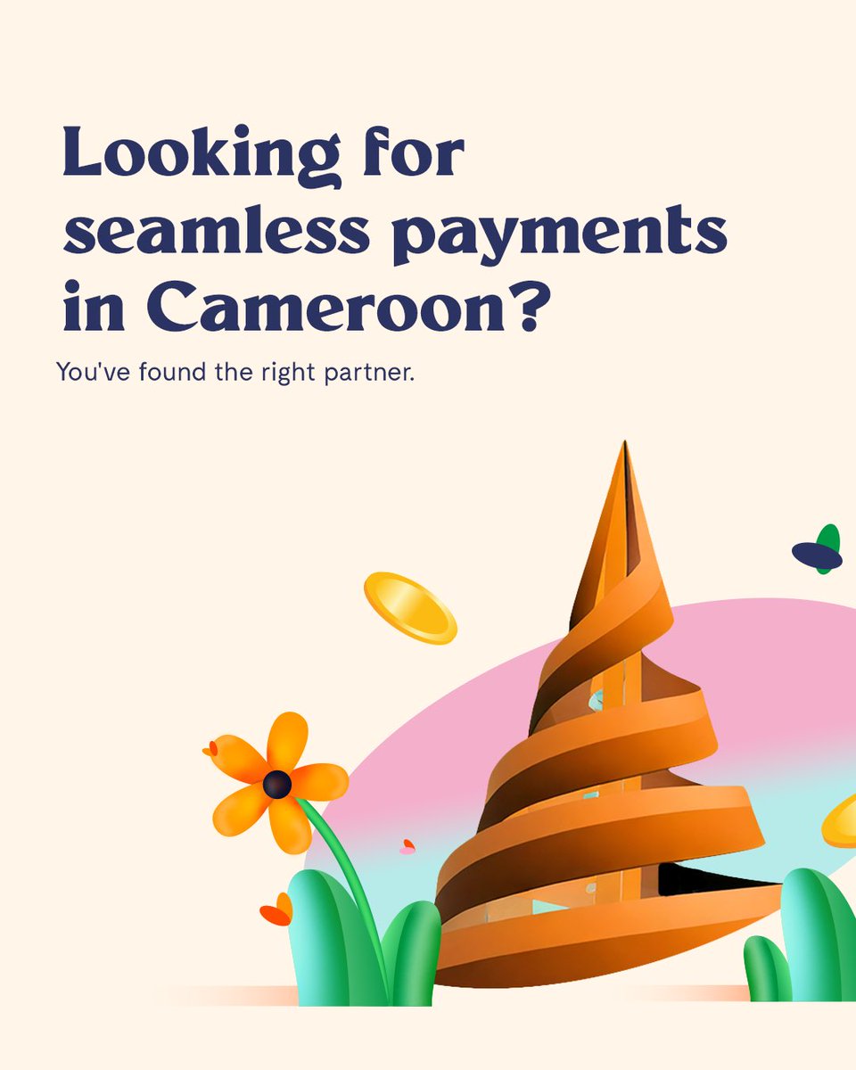 theflutterwave's tweet image. Whether you’re a boutique in Yaoundé, a restaurant in Douala, or a global brand expanding into Cameroon, Flutterwave is here to support your growth.
From accepting mobile money and cards to managing invoices and payouts, our platform helps simplify how you run your business in…