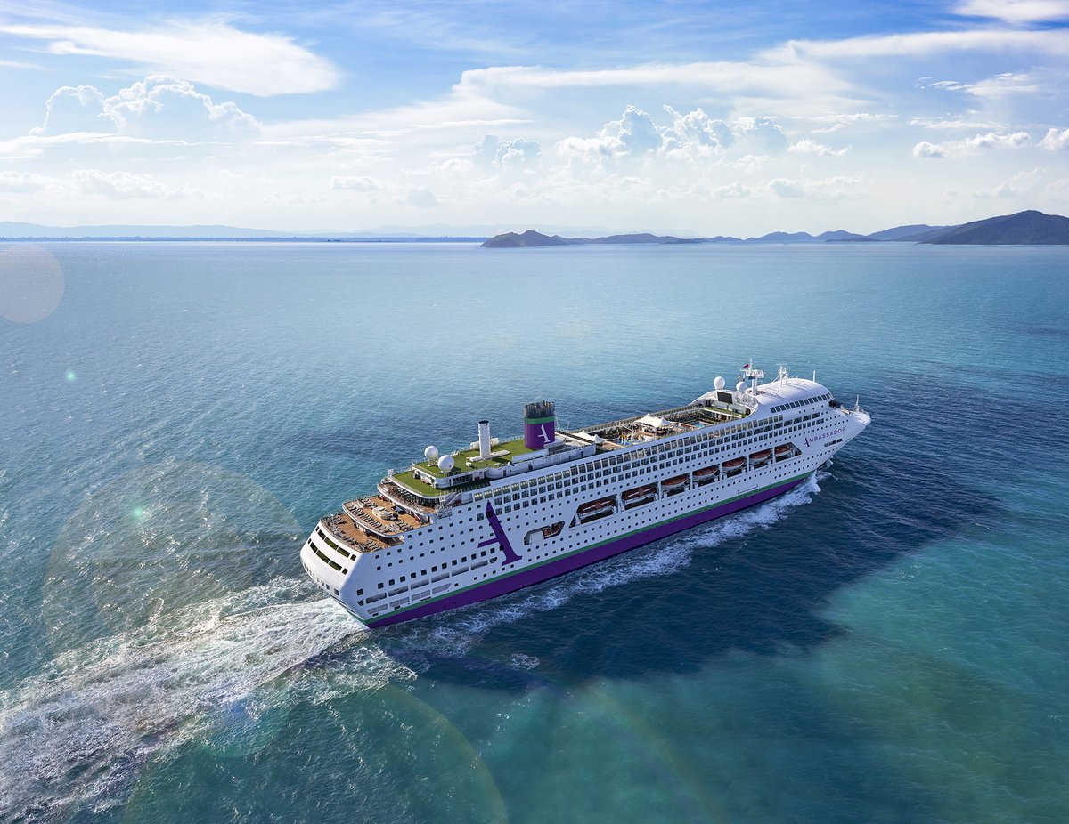 Dave Monk (@shipmonk) on Twitter photo .<a href="/ambassadorcruis/">ambassadorcruiseline</a> is dropping multi-generational sailings for 2027/28. 'This follows extensive guest feedback, which will allow us to create a calm, adult-focussed community at sea across all sailings, even during school holidays,' it says. .<a href="/ambassadorcruis/">ambassadorcruiseline</a> is dropping multi-generational sailings for 2027/28. 'This follows extensive guest feedback, which will allow us to create a calm, adult-focussed community at sea across all sailings, even during school holidays,' it says.