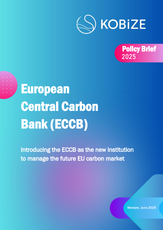 🚨 NEW: #EUETS is entering a phase of permanent scarcity &amp; rising complexity. 

CAKE/ #KOBiZE proposes a new institution: the European Central Carbon Bank (#ECCB). 

A game-changer for market stability &amp; carbon governance:

➡️Read more in our policy brief: climatecake.ios.edu.pl/wp-content/upl…