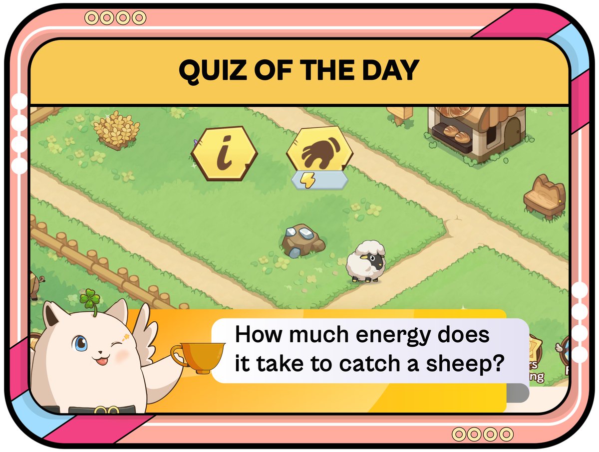 🐑💥 Pop quiz time! Think you're a pro shepherd? 

Tell us - how much energy does it take to catch a sheep? ⚡️ Comment your guess below! 👇