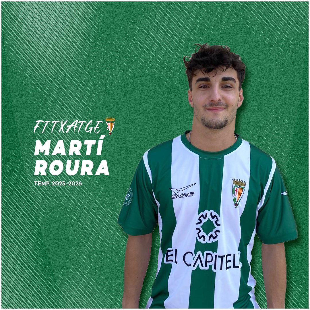 💚🤍FITXATGE📝

✨Martí Roura, procedent del CF Camós, serà jugador del CE Besalú la temporada que ve.

Benvingut Martí!💪🏼

#AmuntBesalú💚