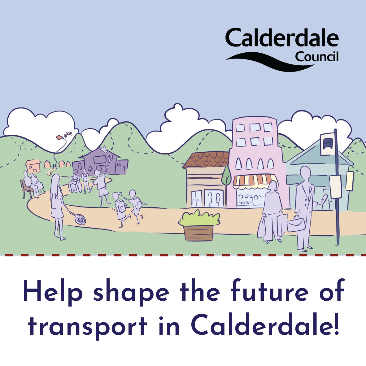 🛣️ We’re creating a new transport strategy for #Calderdale. 

🗨️ Share your views and help shape the future of travel around the borough. 

📝Complete the survey (closes 27 July 2025): ow.ly/9gTB50WgCQ8
