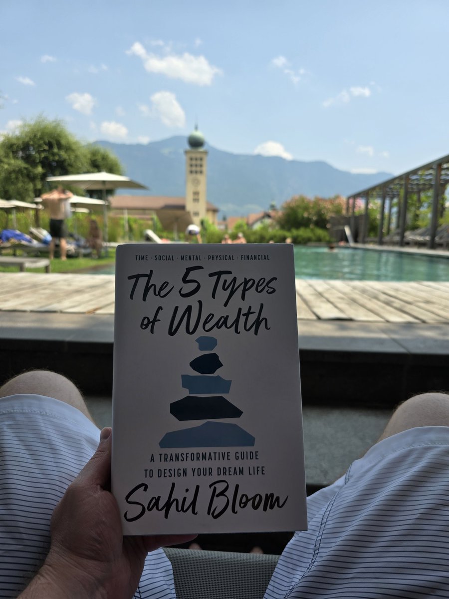 Gage (@createorserve) on Twitter photo A little <a href="/SahilBloom/">Sahil Bloom</a> wisdom with the Dolomites in the background.
Still my favorite book of the year so far. A little <a href="/SahilBloom/">Sahil Bloom</a> wisdom with the Dolomites in the background.
Still my favorite book of the year so far.