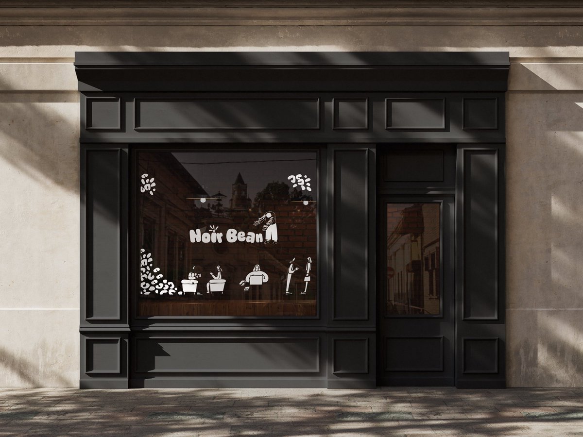 من أعمالي في تصميم الهوية البصرية: Noir Bean
الهوية ترتكز على الطابع الغامق والهادئ مع لمسات تبرز جودة البراند وفخامته 🖤🖤