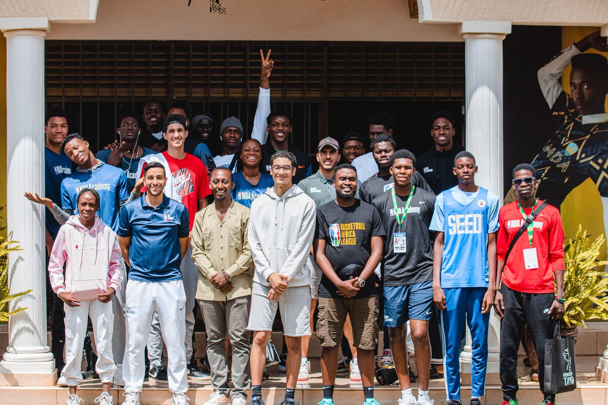 In 2022, a 15 yr old Khaman Maluach came to the store with the NBA academy for a talk. As we were taking his measurements he kept repeating, "Keep them for when I go to the NBA." What appeared as banter was a statement of intent. I'm inspired by his hard work and conviction 🙌🏾.