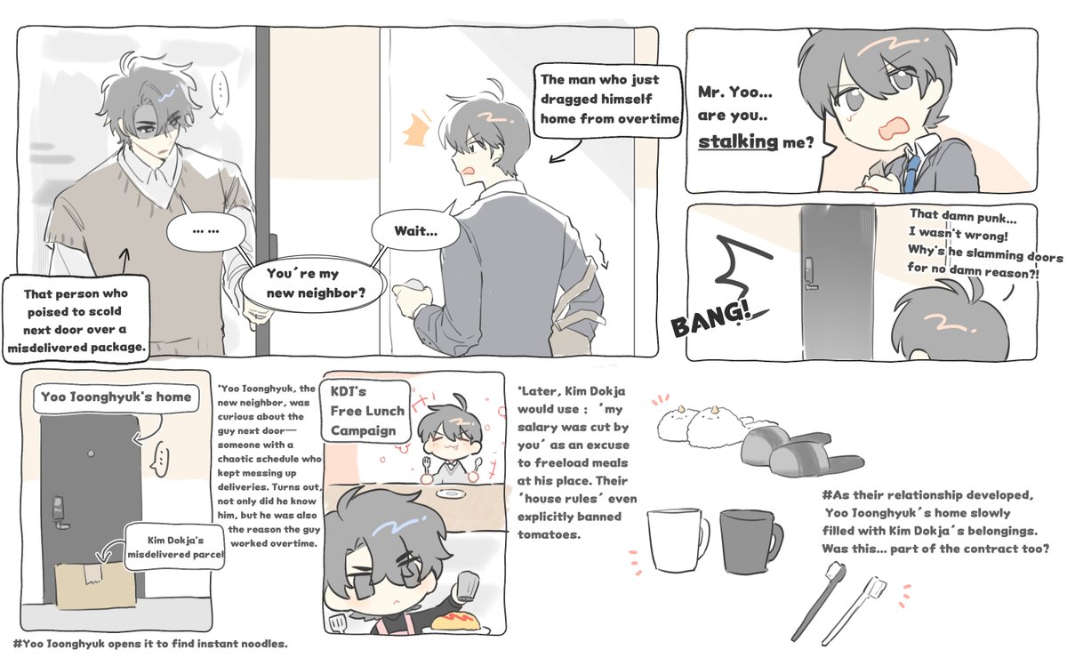 #joongdok
Office AU: Contract-Married to My Boss... Who’s Also My Neighbor?!​
I really love this AU, and I hope you all enjoy it too...! 🥺Please forgive me if there are any wording mistakes!🥹🤲💖