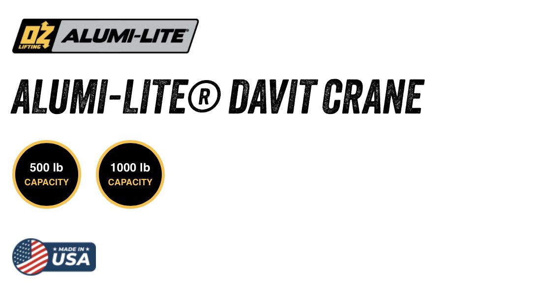 Crafted from lightweight aerospace-grade aluminum, this #davitcrane offers exceptional durability without compromising on ease of transport.

#davitcranes

ozliftingproducts.com/product-catego…