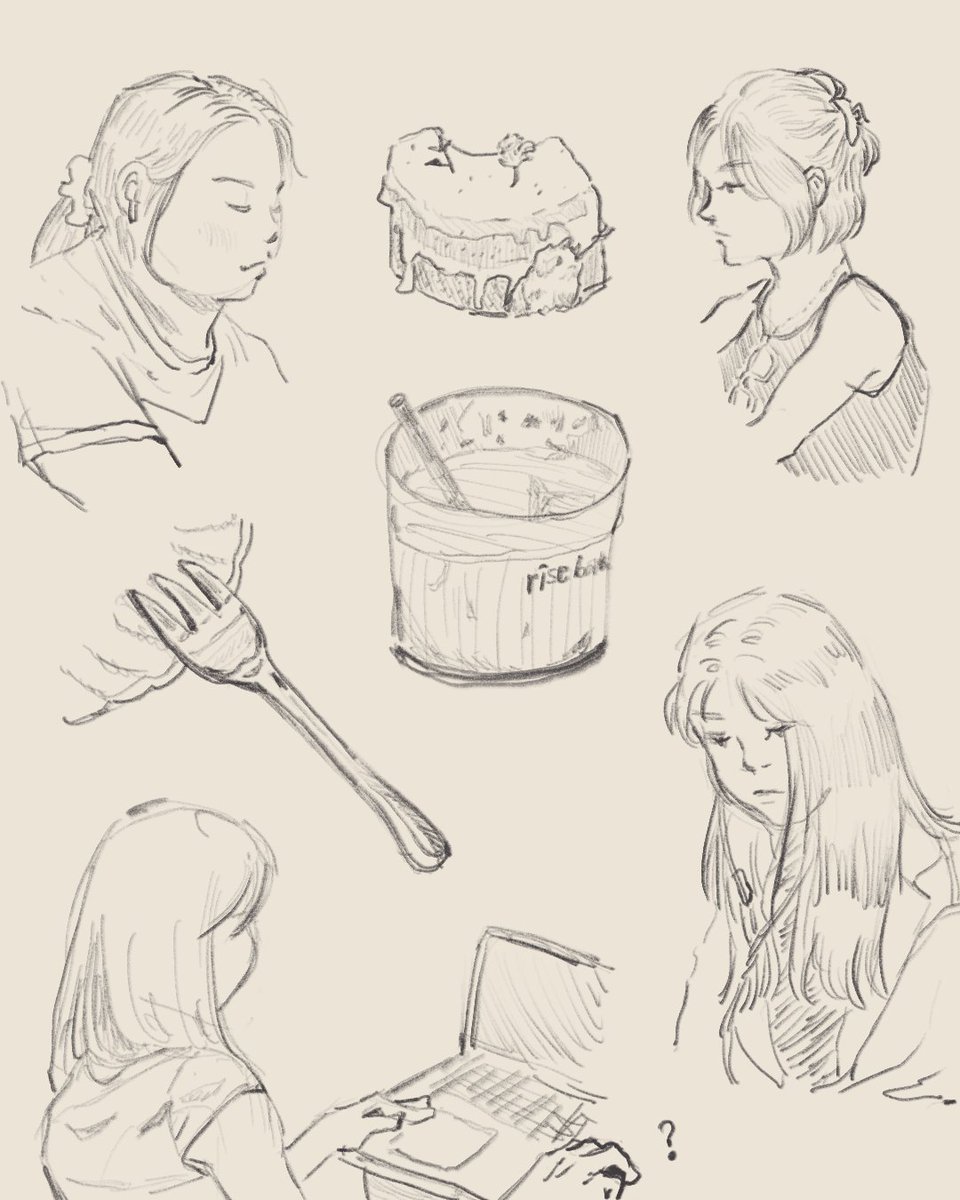 jun_is_a_drawer's tweet photo. observational sketches from today at Rise Bakehouse cafe and other parts of Orchard Road!
First time drawing in public like this i think? Got motivated after watching Spilled Ink's recent video on drawing people at the park
#observationaldrawing #illustration #infinitepainter https://t.co/UoJHeglWEy