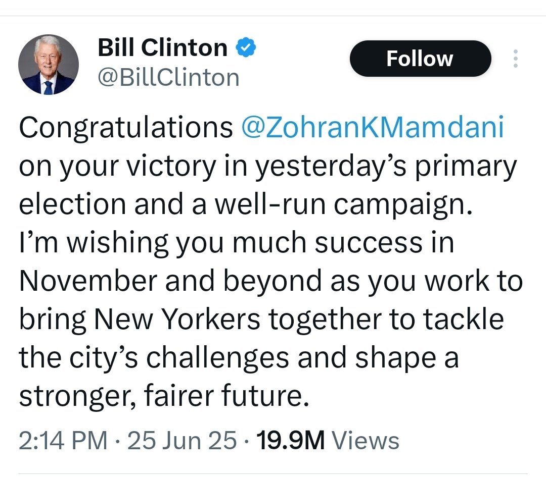 <a href="/elonmusk/">Elon Musk</a> The people who always claim that "hate has no place in New York" should probably reconsider that statement after the former president of the United States just endorsed a man for mayor who openly defends globalizing the intifada.