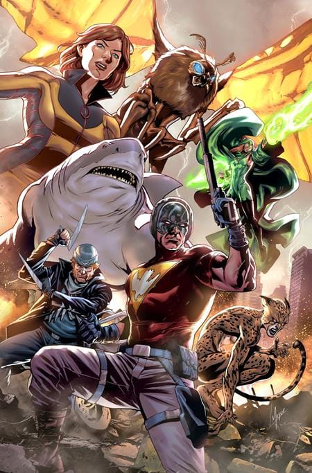 🔥NEXT WEEK!!!🔥 The rematch you've been waiting for continues with JUSTICE LEAGUE VS GODZILLA VS KONG 2 #2!!! Issue 1 still in stock!!! Pre-Order for THIRD EYE PICK-UP🛒 or THIRD EYE SHIPS📬 👉 buythirdeyeordie.com/JLVSGODZILLAVS…