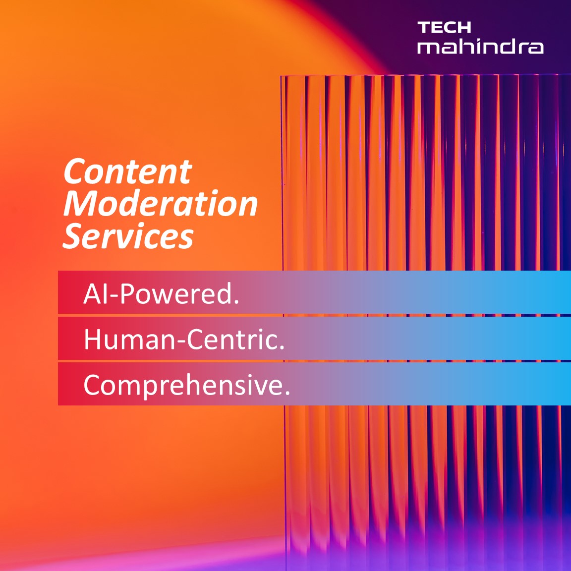 tech_mahindra's tweet image. Explore how we leverage cutting-edge #AI to ensure digital trust and safety, achieving 99% accuracy in #ContentModeration.

Discover how our solutions can enhance user well-being and protect your digital platforms, in our latest brochure on &apos;Comprehensive Content Moderation…