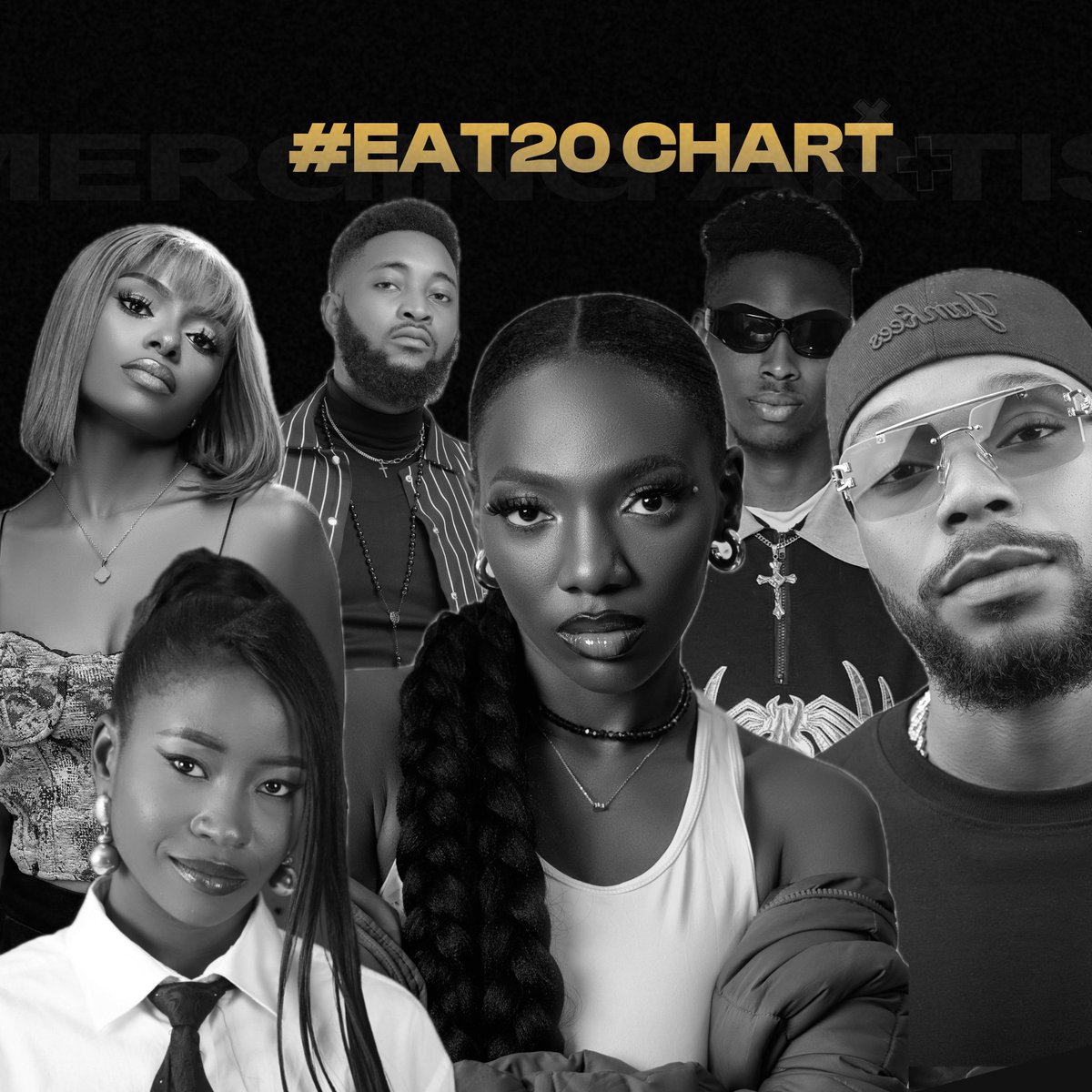 The Emerging Artists Top 20 Chart, July 2025 edition - powered by <a href="/Imergination/">Imergination Music</a>.

The #EAT20CHART July edition, is a capture of the overall top 20 songs out of all editions of the chart released in the first half of the year, 2025.

On behalf of the EAT20CHART team,  here is our